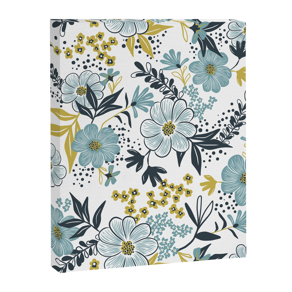 Harper - Dusk Blue Canvas Print Gallery Image 8