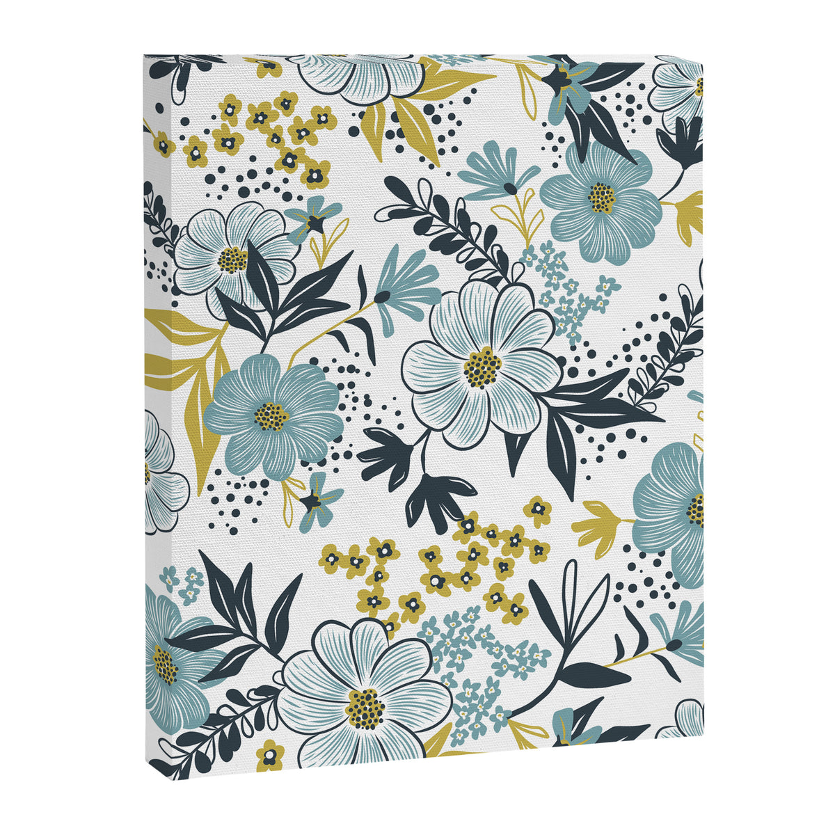 Harper - Dusk Blue Canvas Print Gallery Image 8