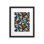 Koi Pond - Orange Framed Art Print Gallery Image 6