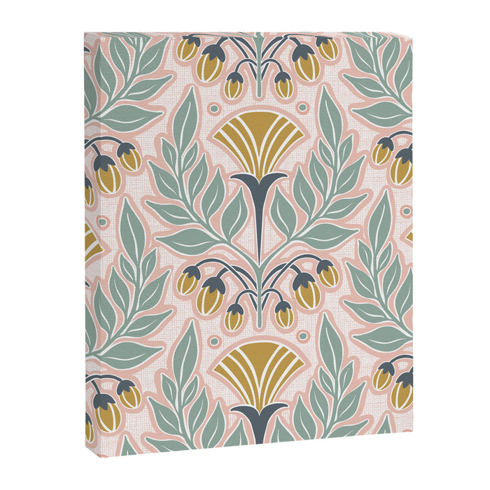 La Floraison - Blush Pink Canvas Print Gallery Image 1