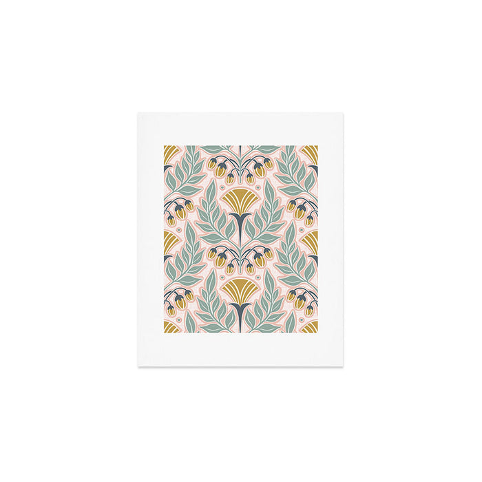 La Floraison - Blush Pink Art Print Gallery Image 1