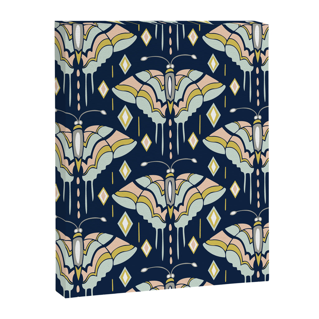La Maison des Papillons - Midnight Canvas Print Gallery Image 8