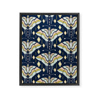 La Maison des Papillons - Midnight Framed Canvas Print Gallery Image 8