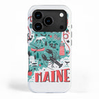 Maine Map iPhone Case Gallery Image 1