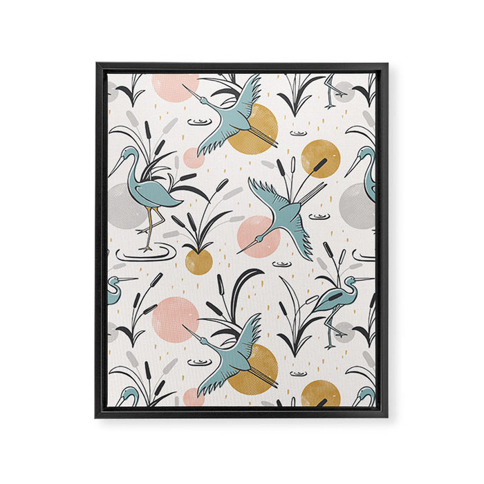 Marshland Framed Canvas Print Gallery Image 1