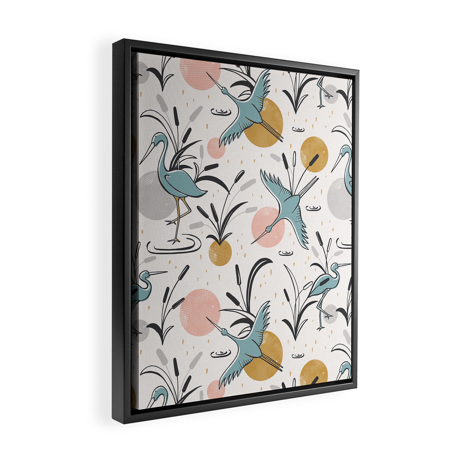 Marshland Framed Canvas Print Gallery Image 2