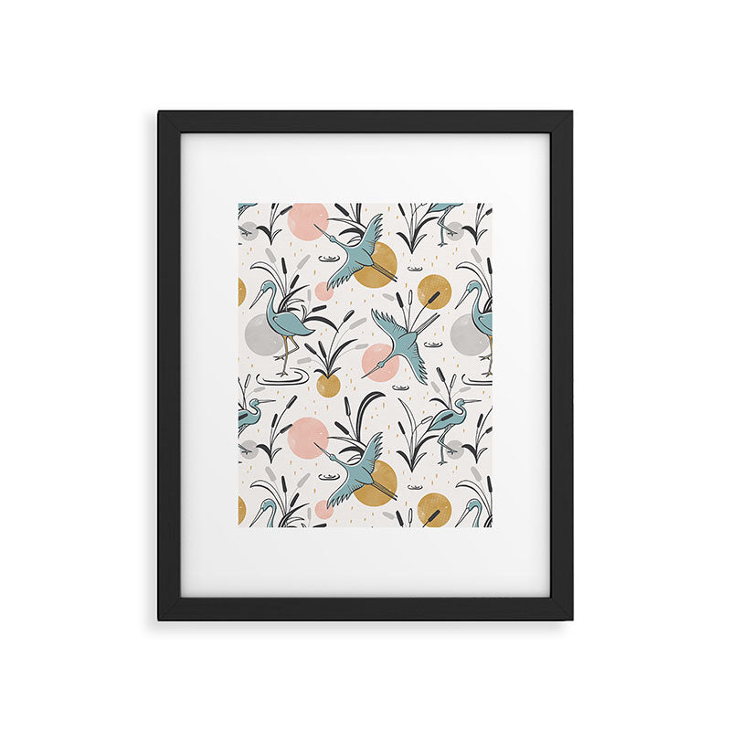 Marshland Framed Art Print Gallery Image 6