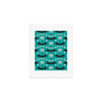 Night Creatures - Teal Art Print Gallery Image 1
