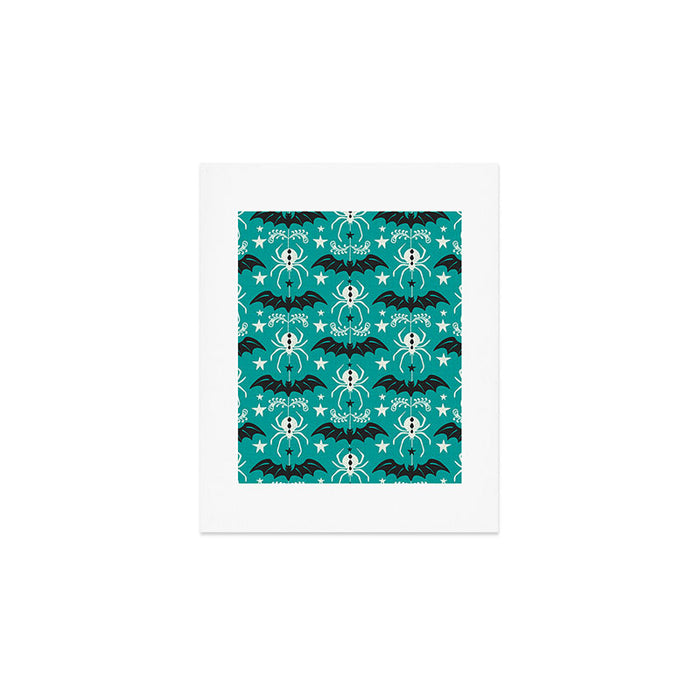Night Creatures - Teal Art Print Gallery Image 1