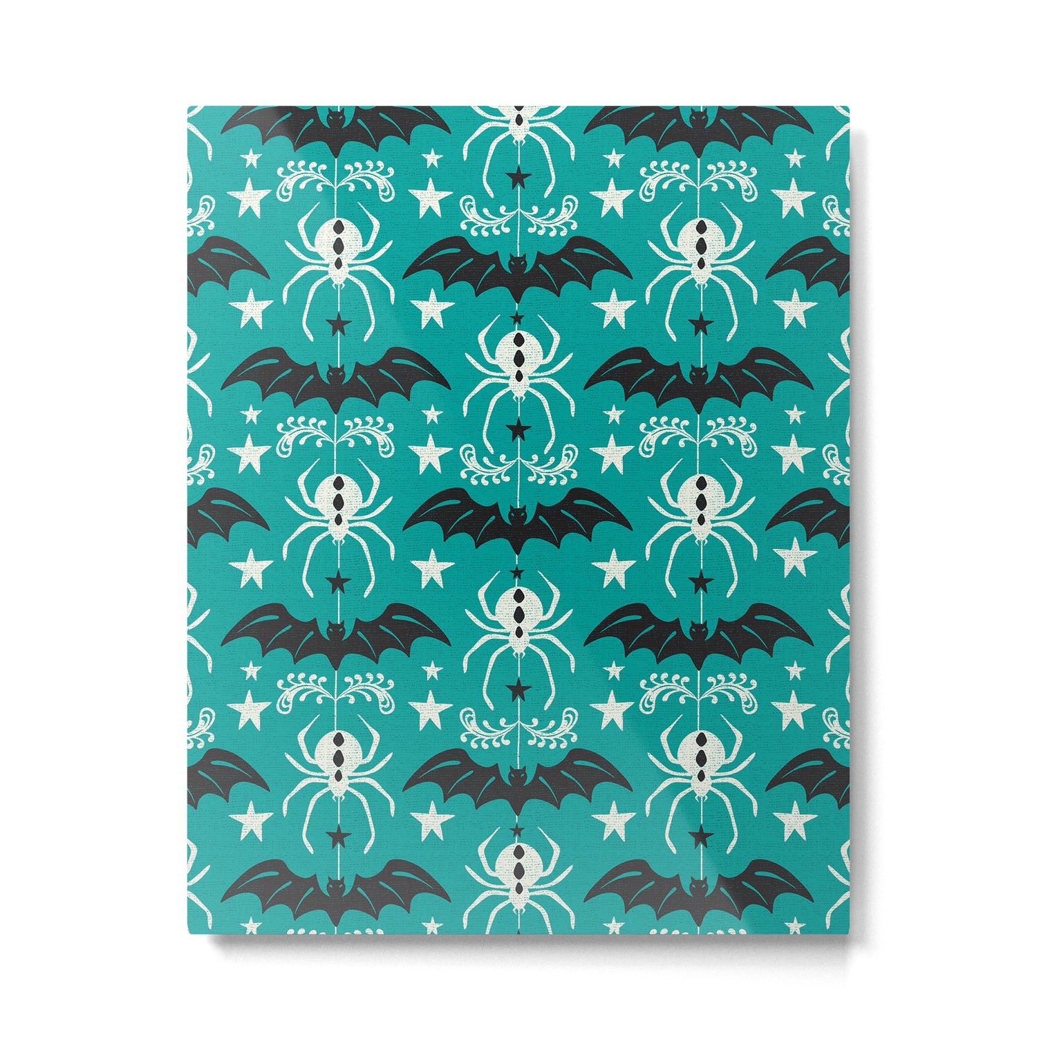 Night Creatures - Teal Metal Print Gallery Image 6