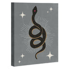 Slither - Gray Canvas Print Gallery Image 3