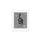 Slither - Gray Art Print Gallery Image 1