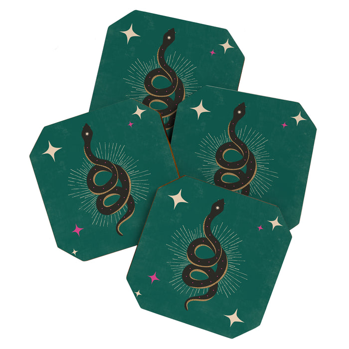 Slither - Green Coaster Gallery Image 1