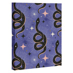 Slither Through The Stars Very Peri Canvas Print Gallery Image 3