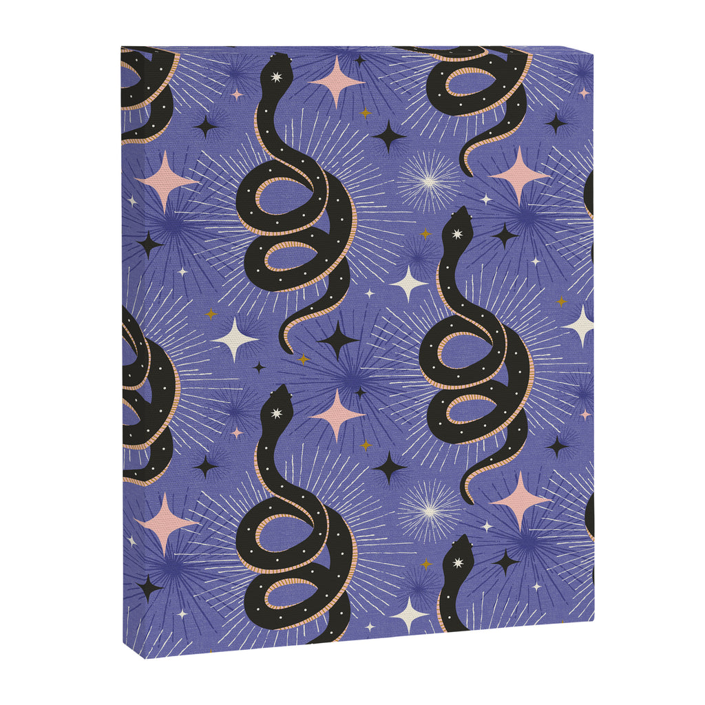 Slither Through The Stars Very Peri Canvas Print Gallery Image 8