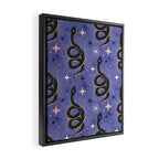 Slither Through The Stars Very Peri Framed Canvas Print Gallery Image 2