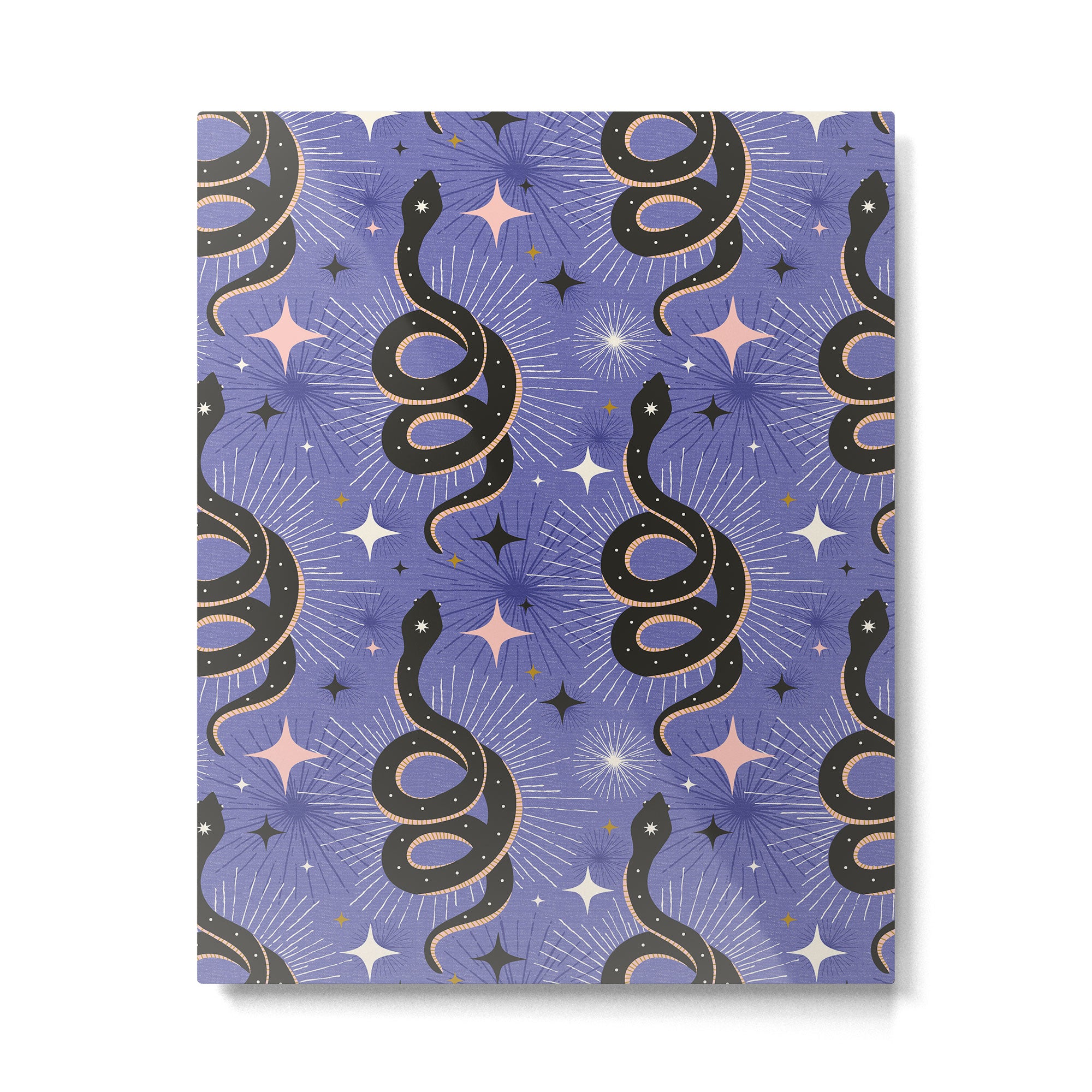 Slither Through The Stars Very Peri Metal Print Gallery Image 6