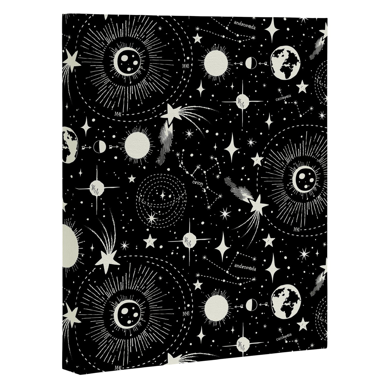 Solar System Canvas Print Gallery Image 3
