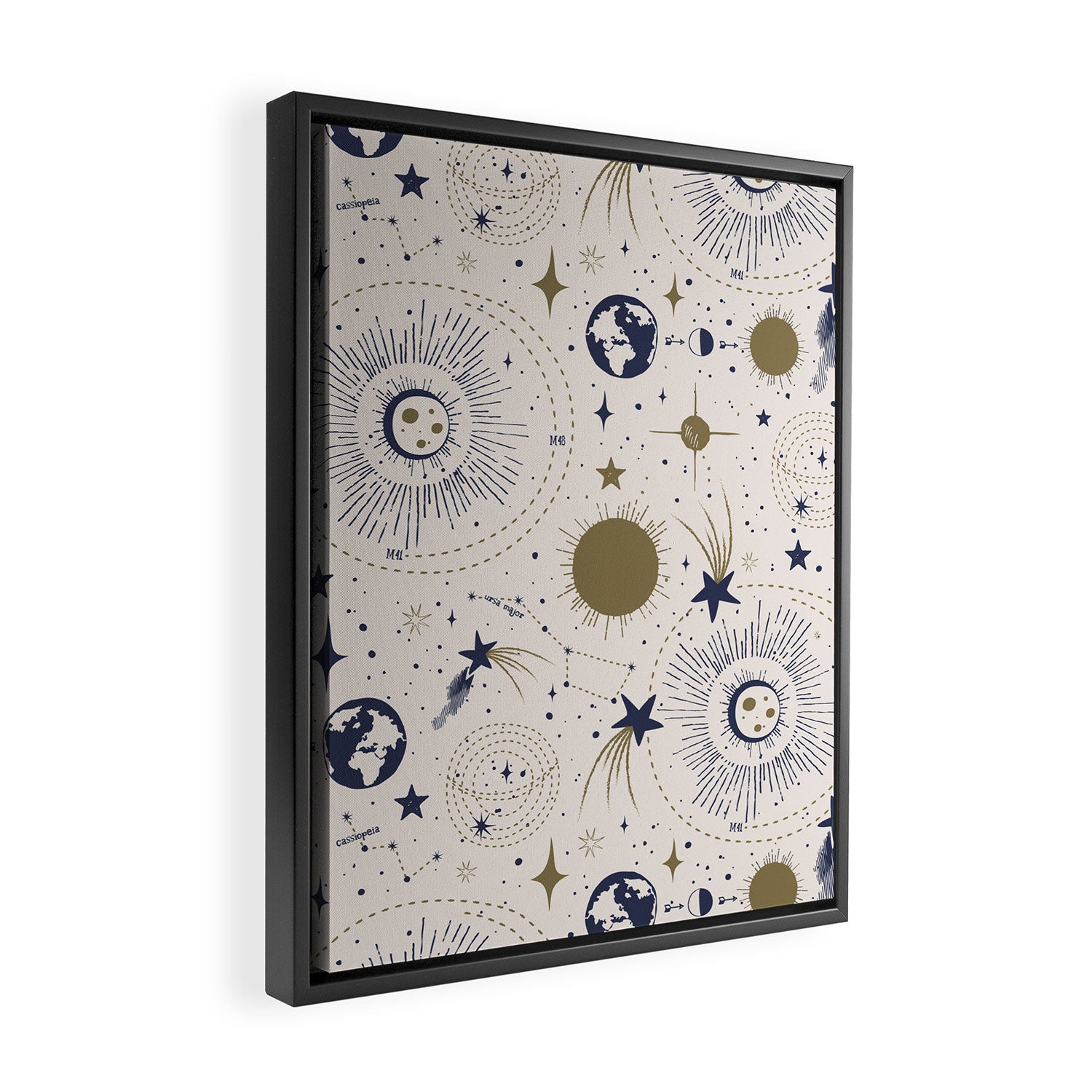 Solar System - Ether Framed Canvas Print Gallery Image 2