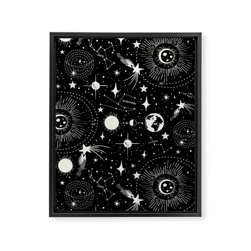 Solar System Framed Canvas Print Gallery Image 8