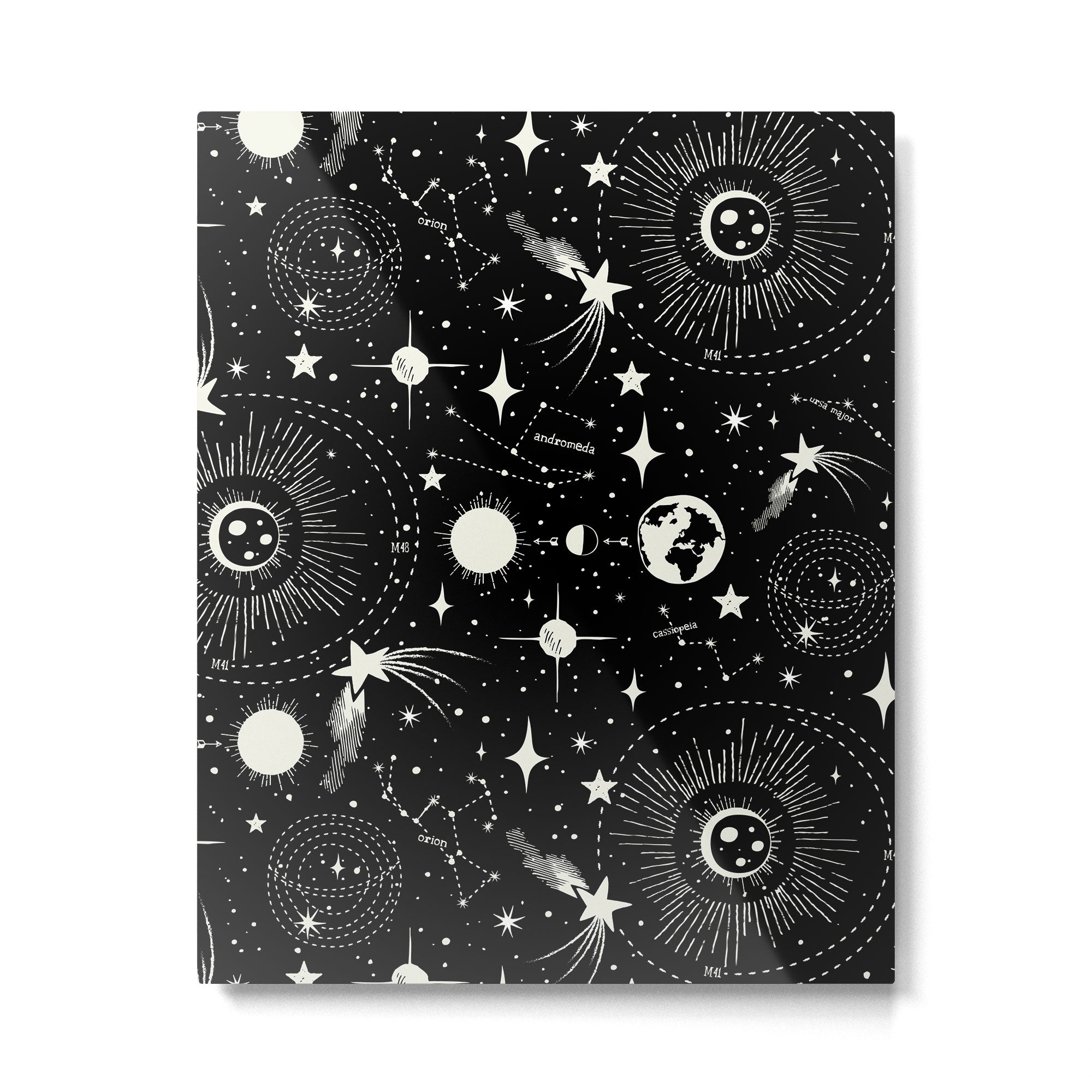 Solar System Metal Print Gallery Image 6