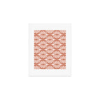 Solstice Boho Geometric Terra Cotta Blush Art Print Gallery Image 1