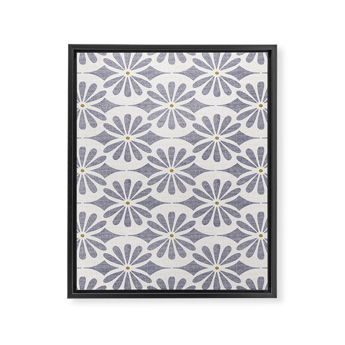 Solstice Boho Geometric Provence Framed Canvas Print Gallery Image 1