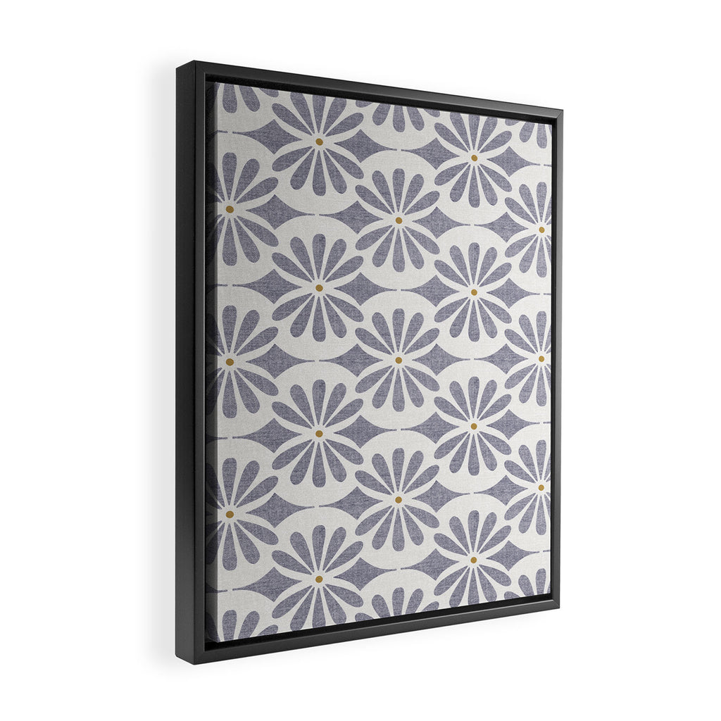 Solstice Boho Geometric Provence Framed Canvas Print Gallery Image 2