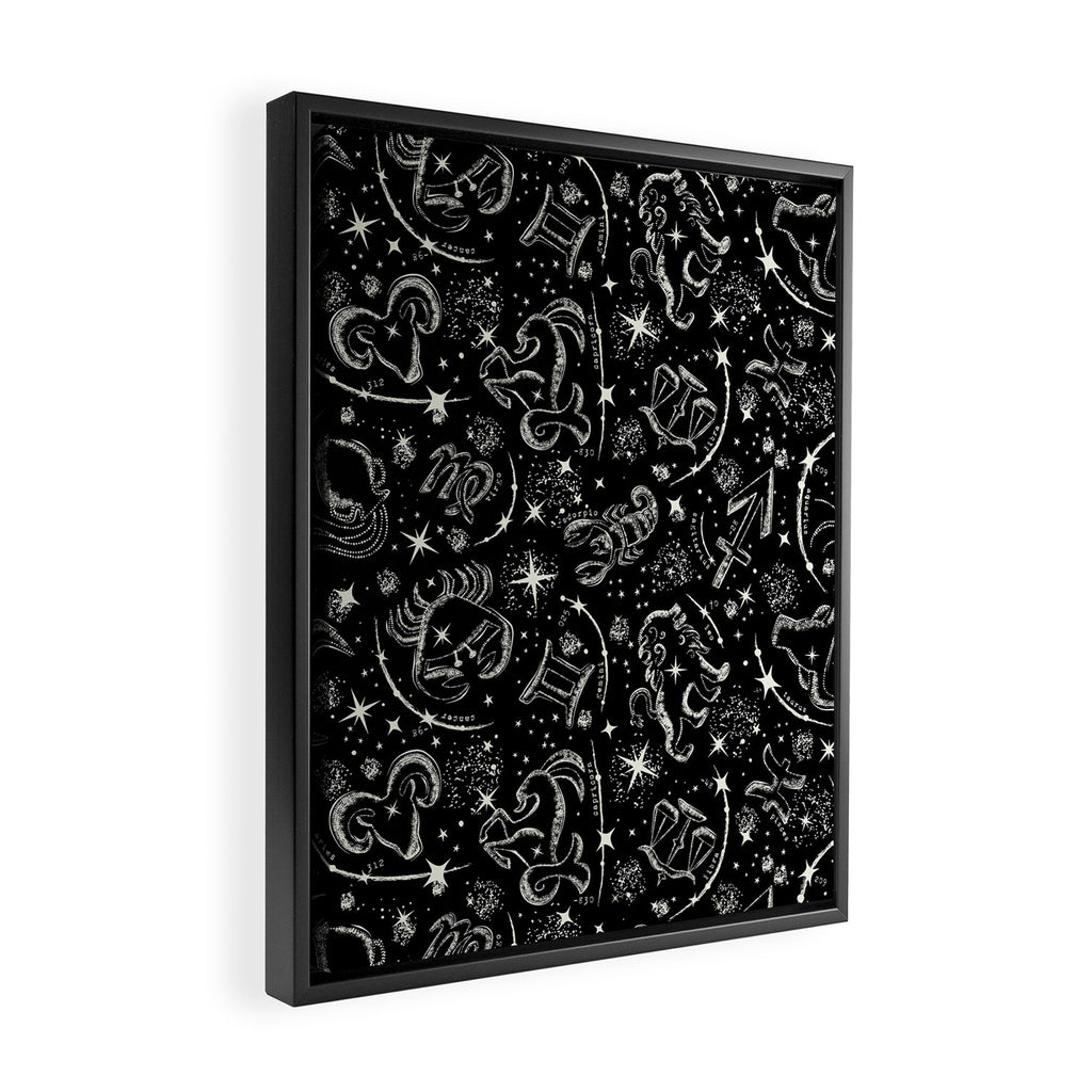 Star Child Framed Canvas Print Gallery Image 2