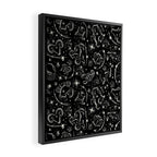 Star Child Framed Canvas Print Gallery Image 2