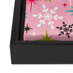 Stardust Pink Framed Canvas Print Gallery Image 3