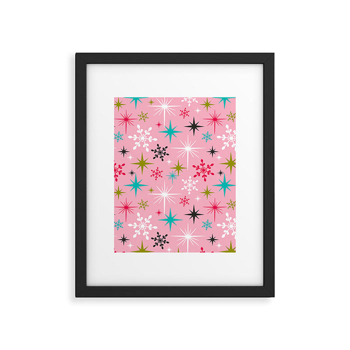 Stardust Pink Framed Art Print Gallery Image 1