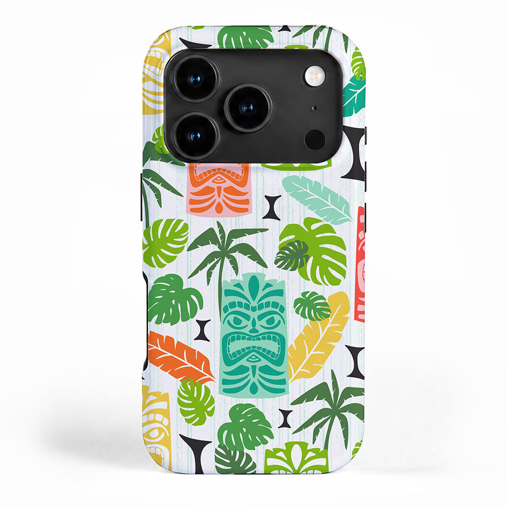 Tiki Time Multi iPhone Case Gallery Image 1