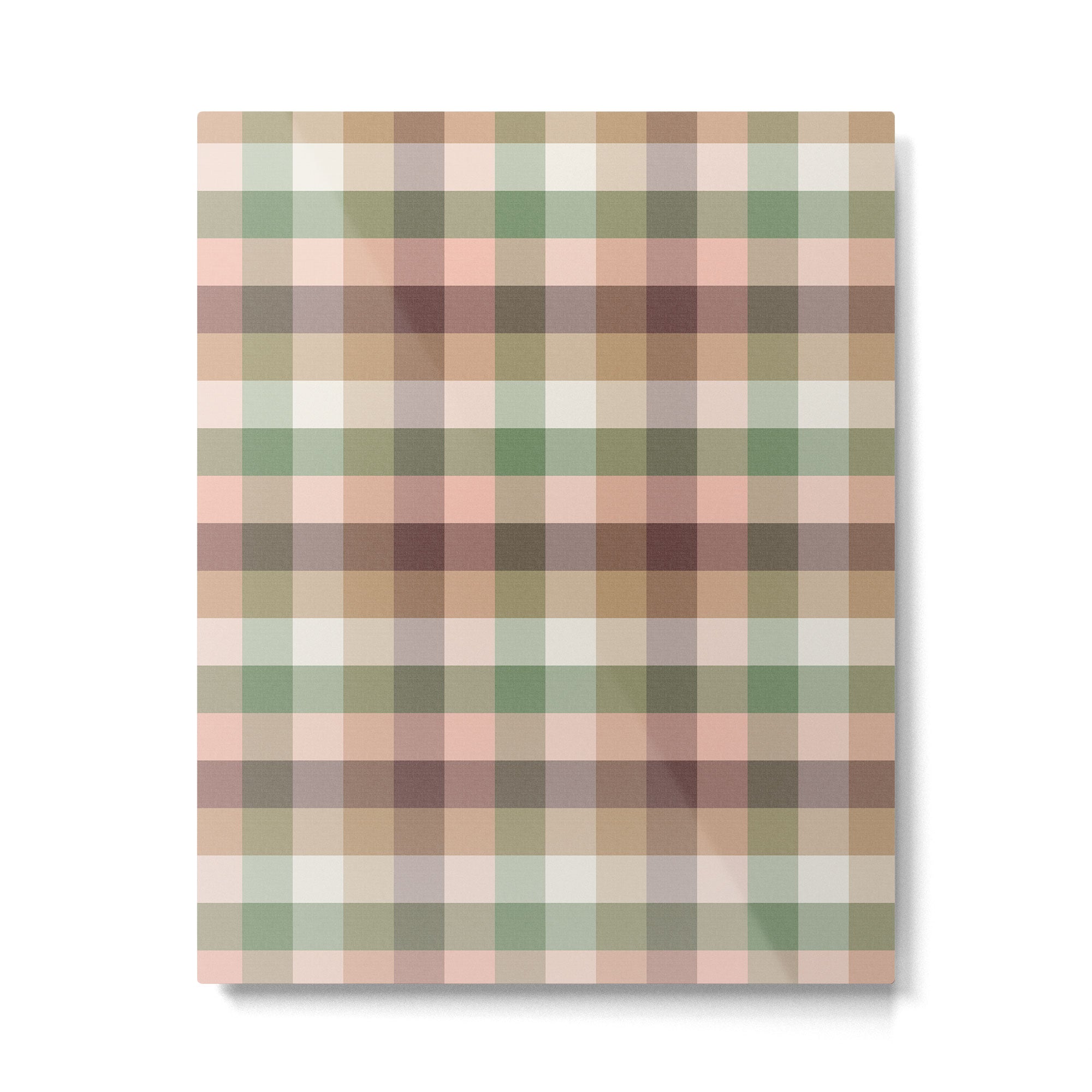 Timberland Gingham Plaid Cozy Heirloom Multi Metal Print Gallery Image 6