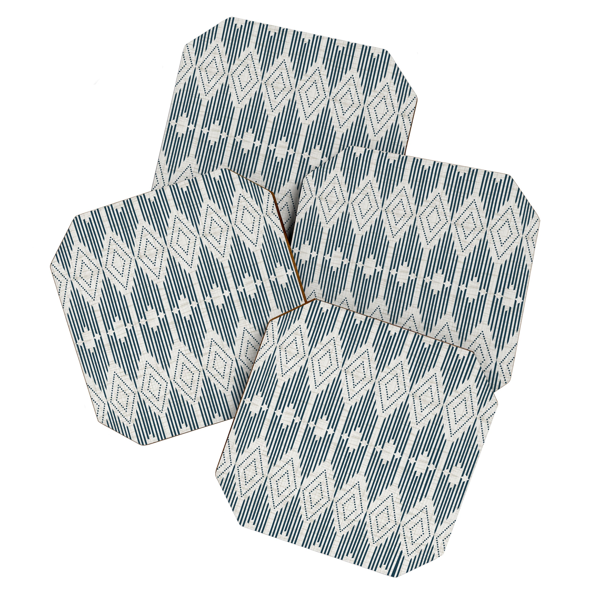 West End - Linen Coaster Gallery Image 1