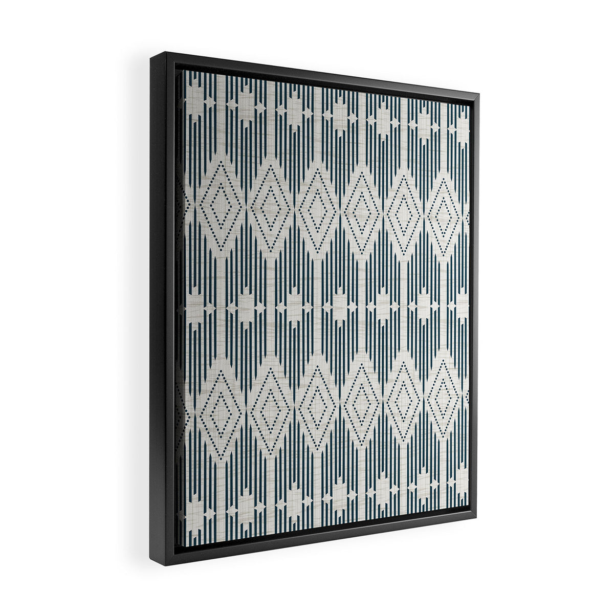 West End - Linen Framed Canvas Print Gallery Image 2