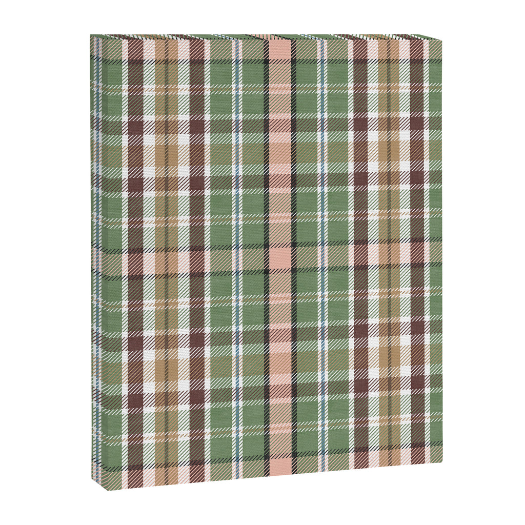Wilderness Plaid Cozy Heirloom Multi Canvas Print Gallery Image 8