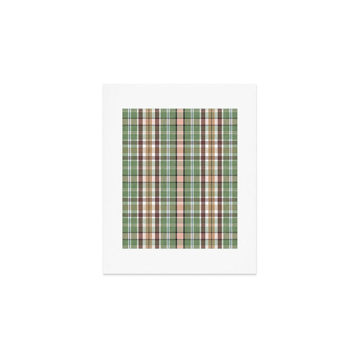 Wilderness Plaid Cozy Heirloom Multi Art Print Gallery Image 1