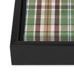 Wilderness Plaid Cozy Heirloom Multi Framed Canvas Print Gallery Image 3