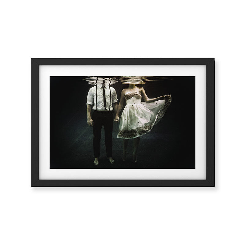 abyss of the disheartened : IV Framed Art Print Gallery Image 2