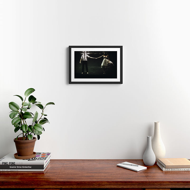 abyss of the disheartened : IX Framed Art Print Gallery Image 2