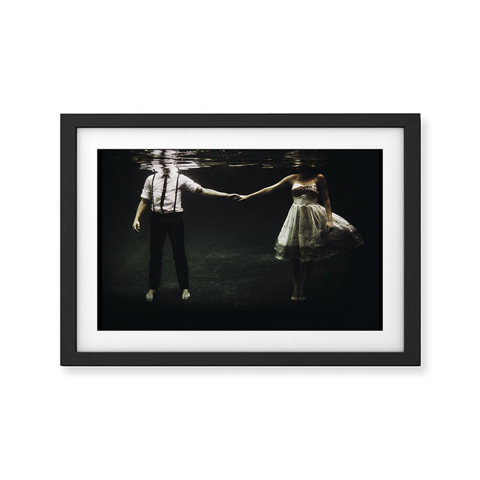 abyss of the disheartened : IX Framed Art Print Gallery Image 1