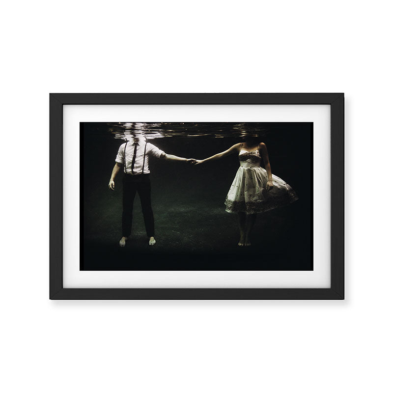 abyss of the disheartened : IX Framed Art Print Gallery Image 2
