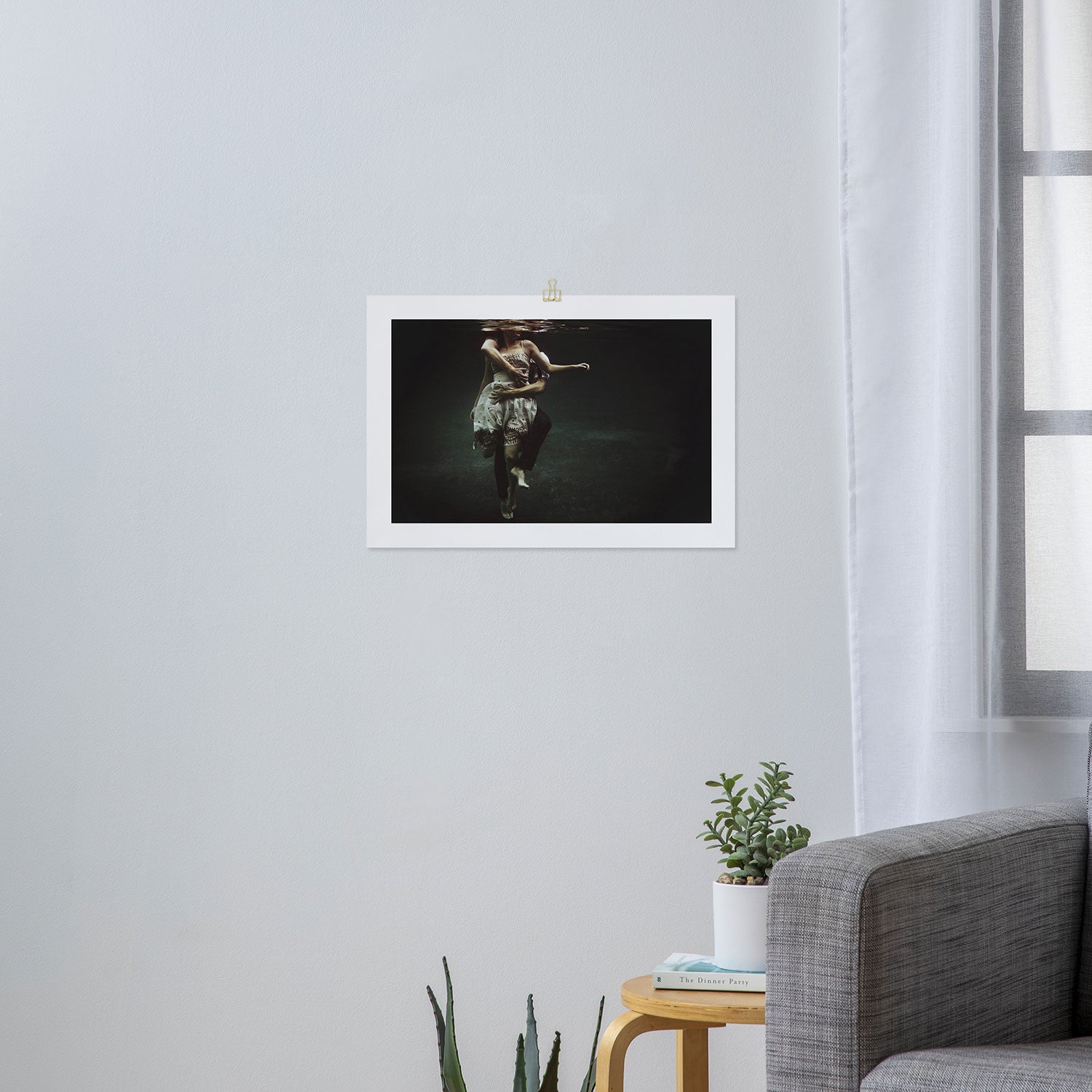 abyss of the disheartened : V Art Print Gallery Image 3