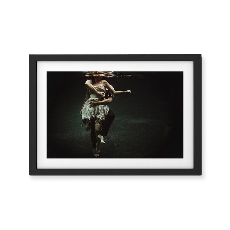 abyss of the disheartened : V Framed Art Print Gallery Image 2