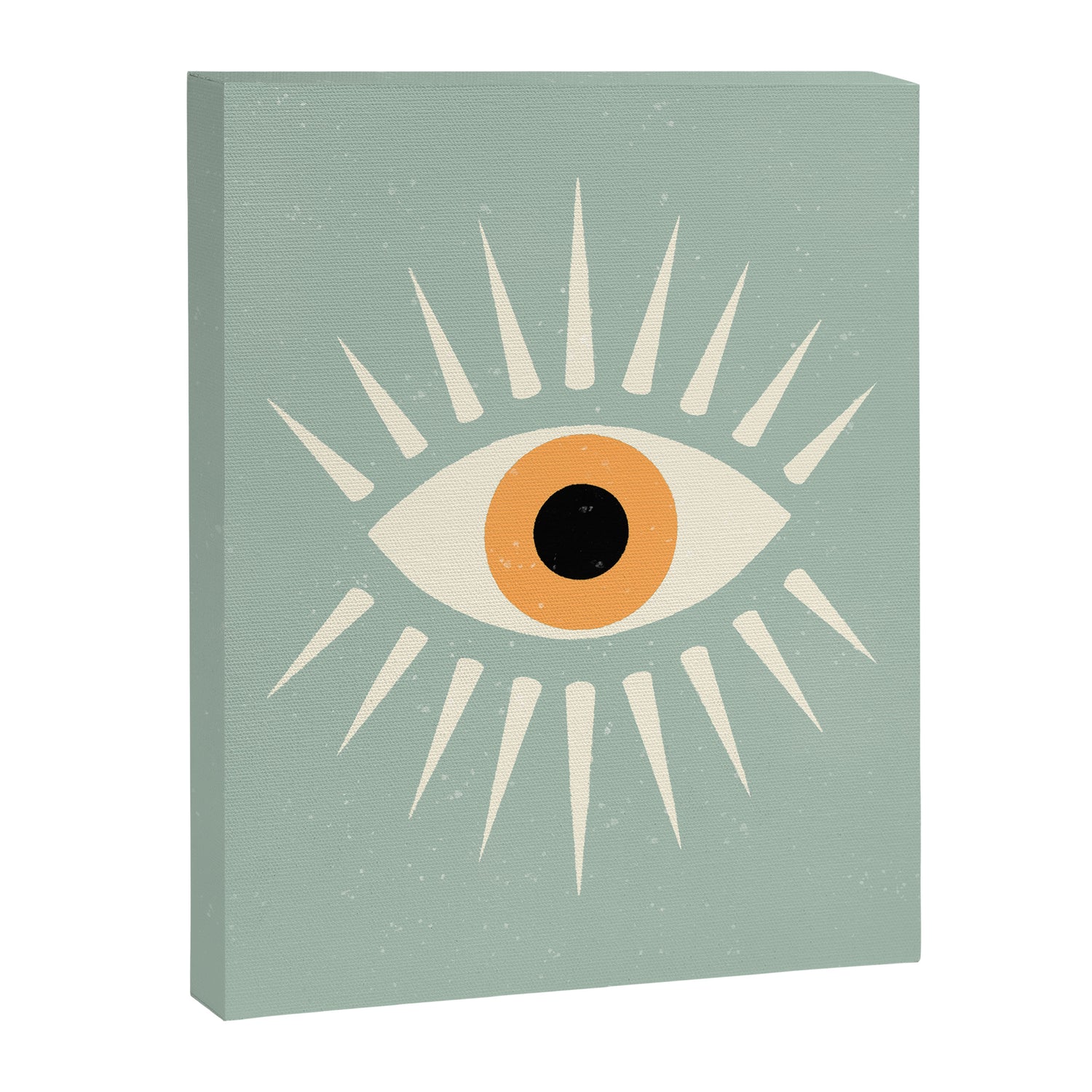 Yellow Eye Canvas Print Gallery Image 6