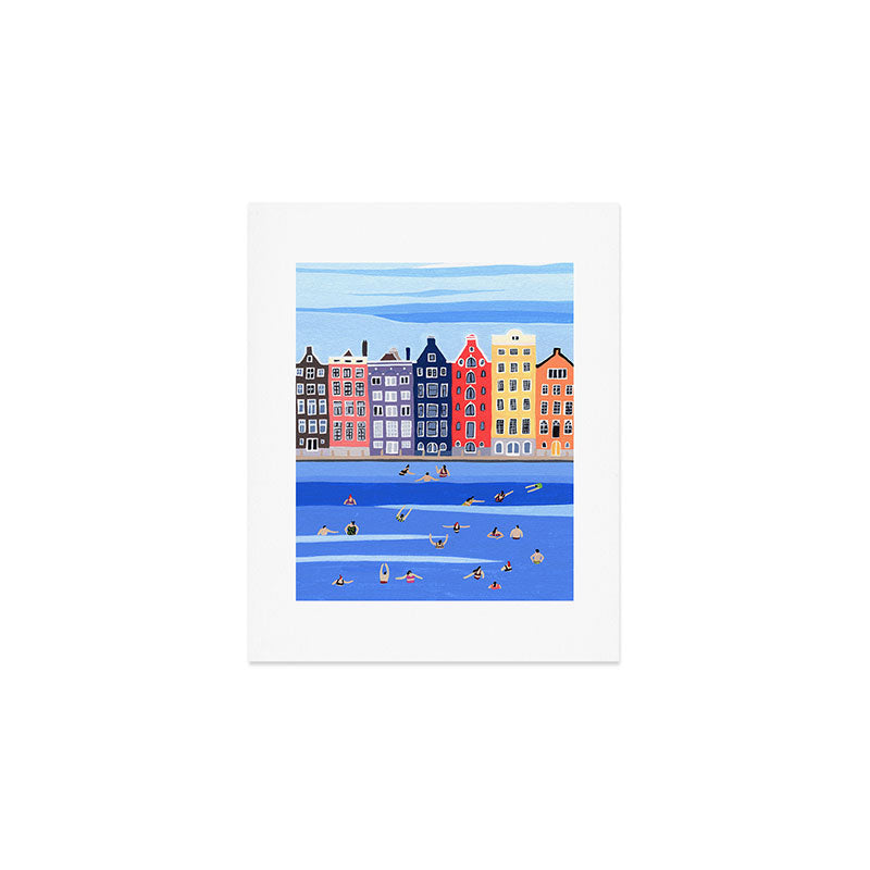 Amsterdam Art Print Gallery Image 1