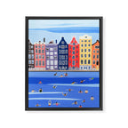 Amsterdam Framed Canvas Print Gallery Image 6