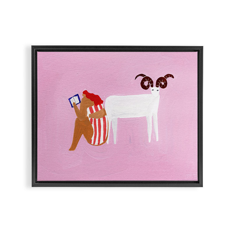 Aries Framed Canvas Print Gallery Image 3