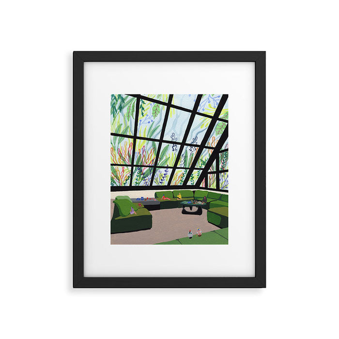 Atrium Framed Art Print Gallery Image 1